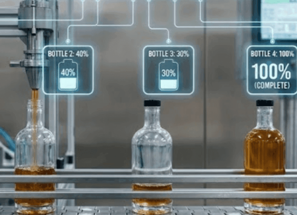 Bottle filling detection use case